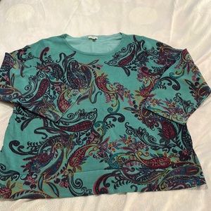 Talbots XL sweater - 3/4 sleeves